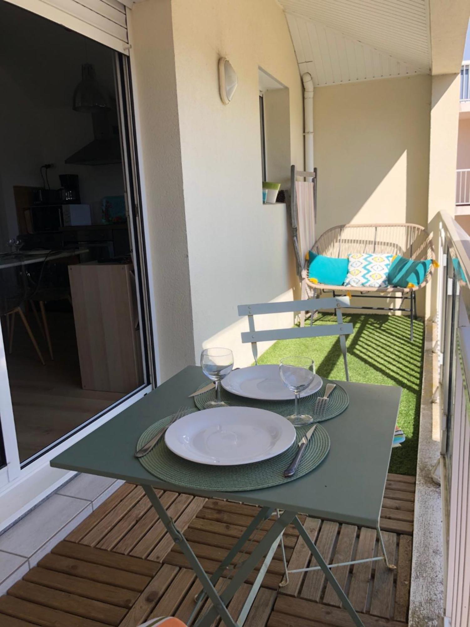 Appartement au coeur des pins, plage à 400 mètres Les Sables-dʼOlonne Esterno foto