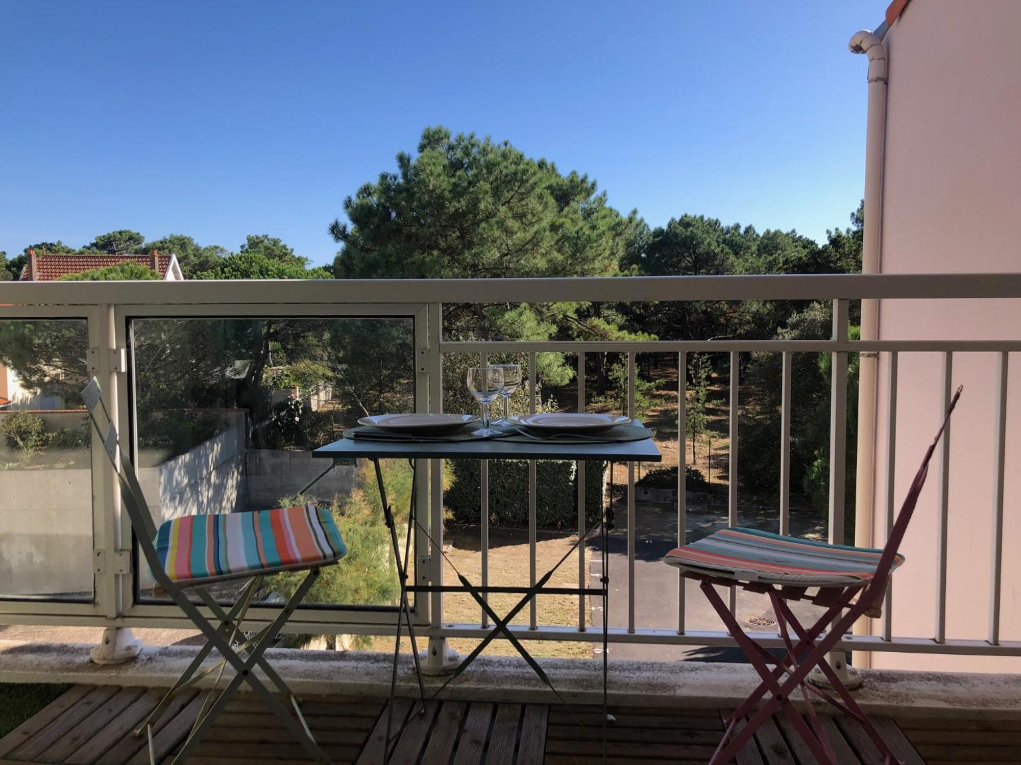 Appartement au coeur des pins, plage à 400 mètres Les Sables-dʼOlonne Esterno foto